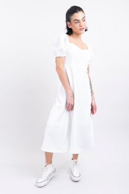 Vestido midi cinta trasera sold by Shasa