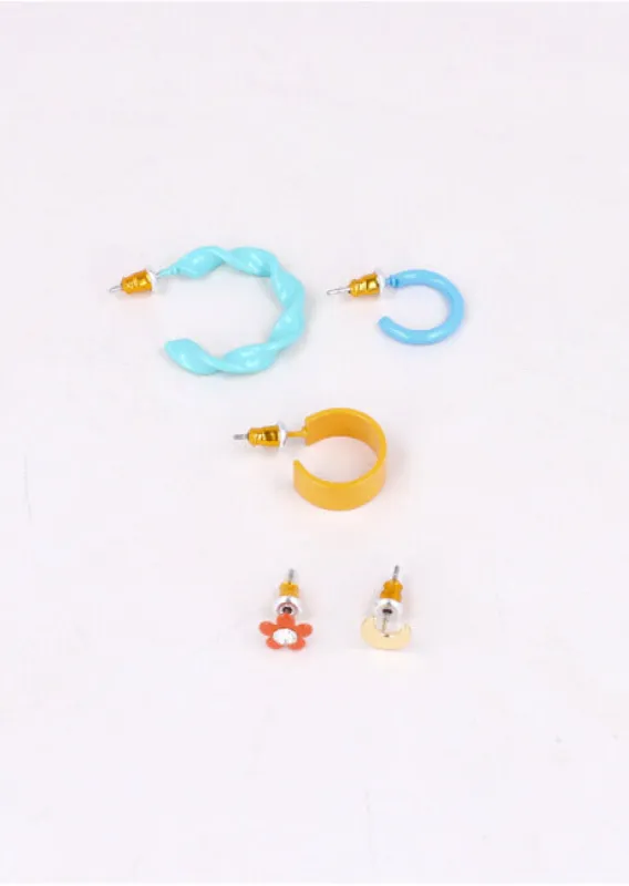 5 P Arracadas Color Flor sold by Shasa