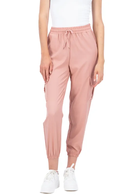 Pantalón Cargo Monocolor Bolsas sold by Shasa