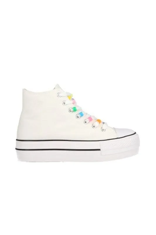 Tenis canvas plataforma Good Vibes sold by Shasa