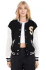 Chamarra bomber varsity parche sold by Shasa