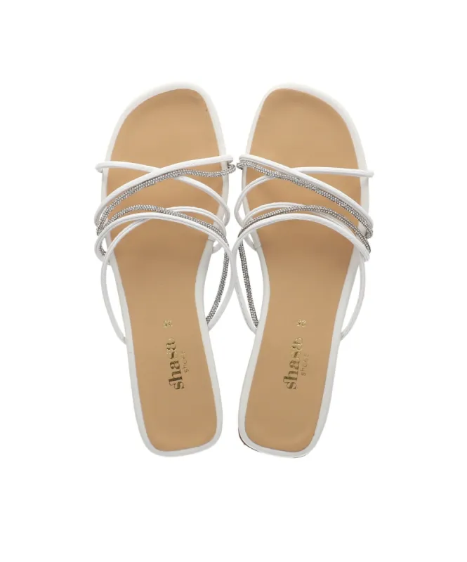 Sandalia pala cintas cruzadas sold by Shasa