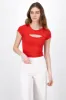 Top De Manga Corta Con Cut Out sold by Shasa