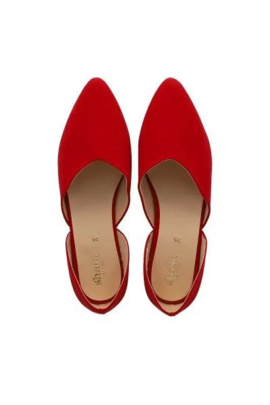 Flat Dorsay Pointy sold by Shasa