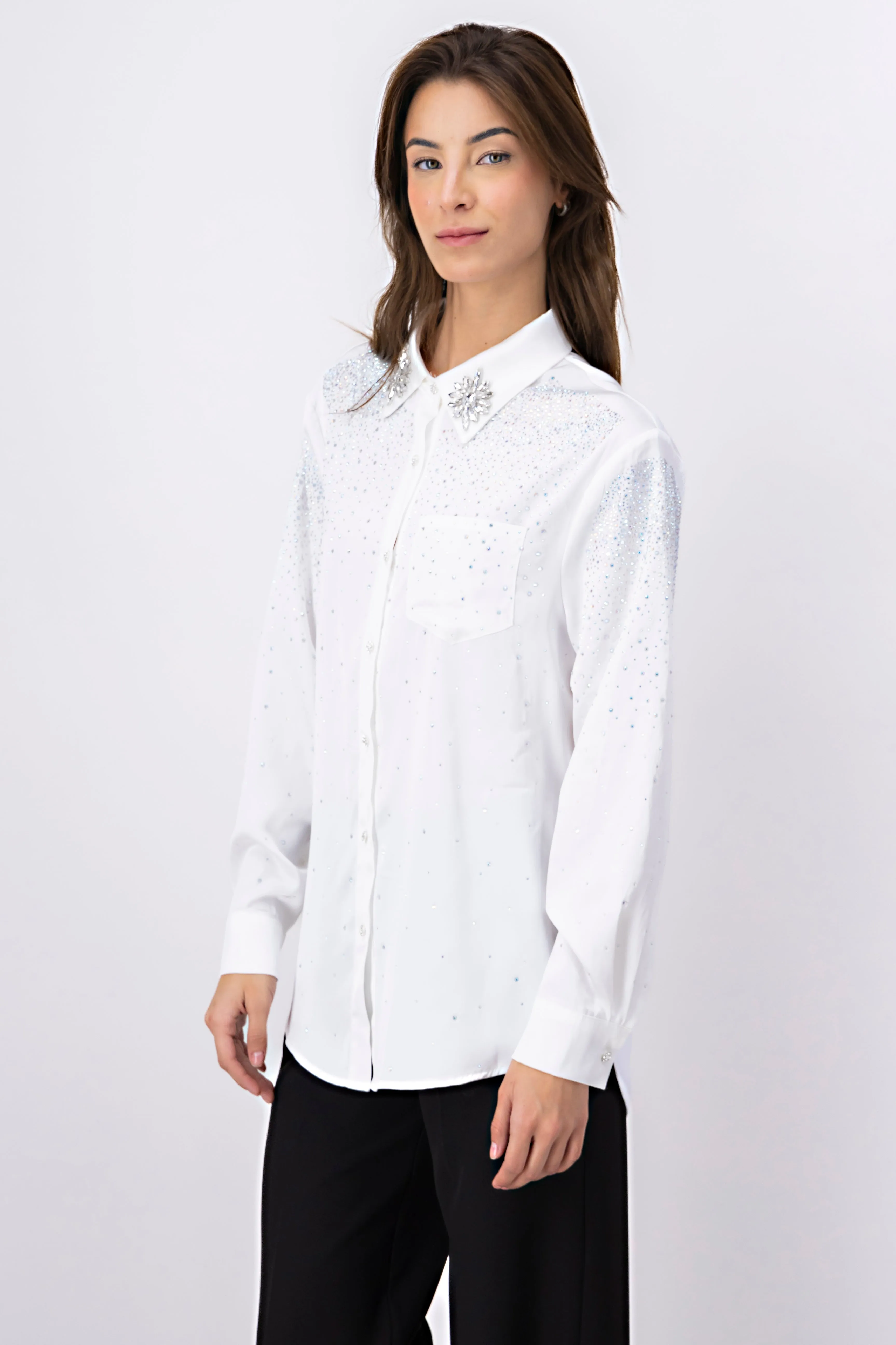 Camisa Manga Larga Pedrería sold by Shasa product image thumbnail 3