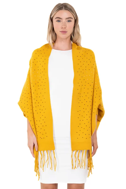 Poncho abierto  brillos sold by Shasa