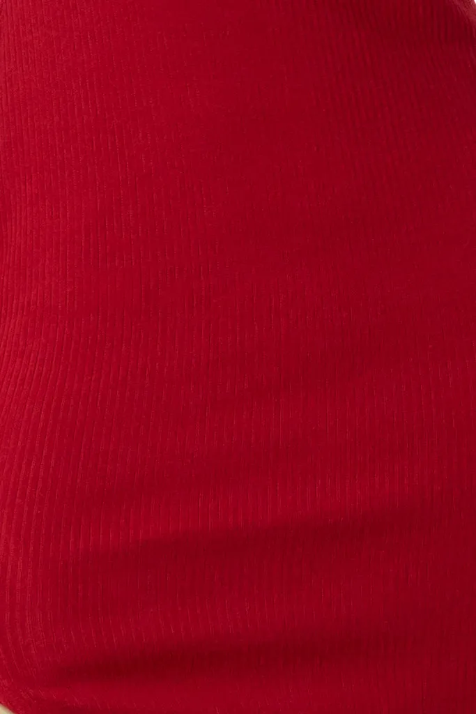 Vestido midi acanalado abertura sold by Shasa product image thumbnail 5