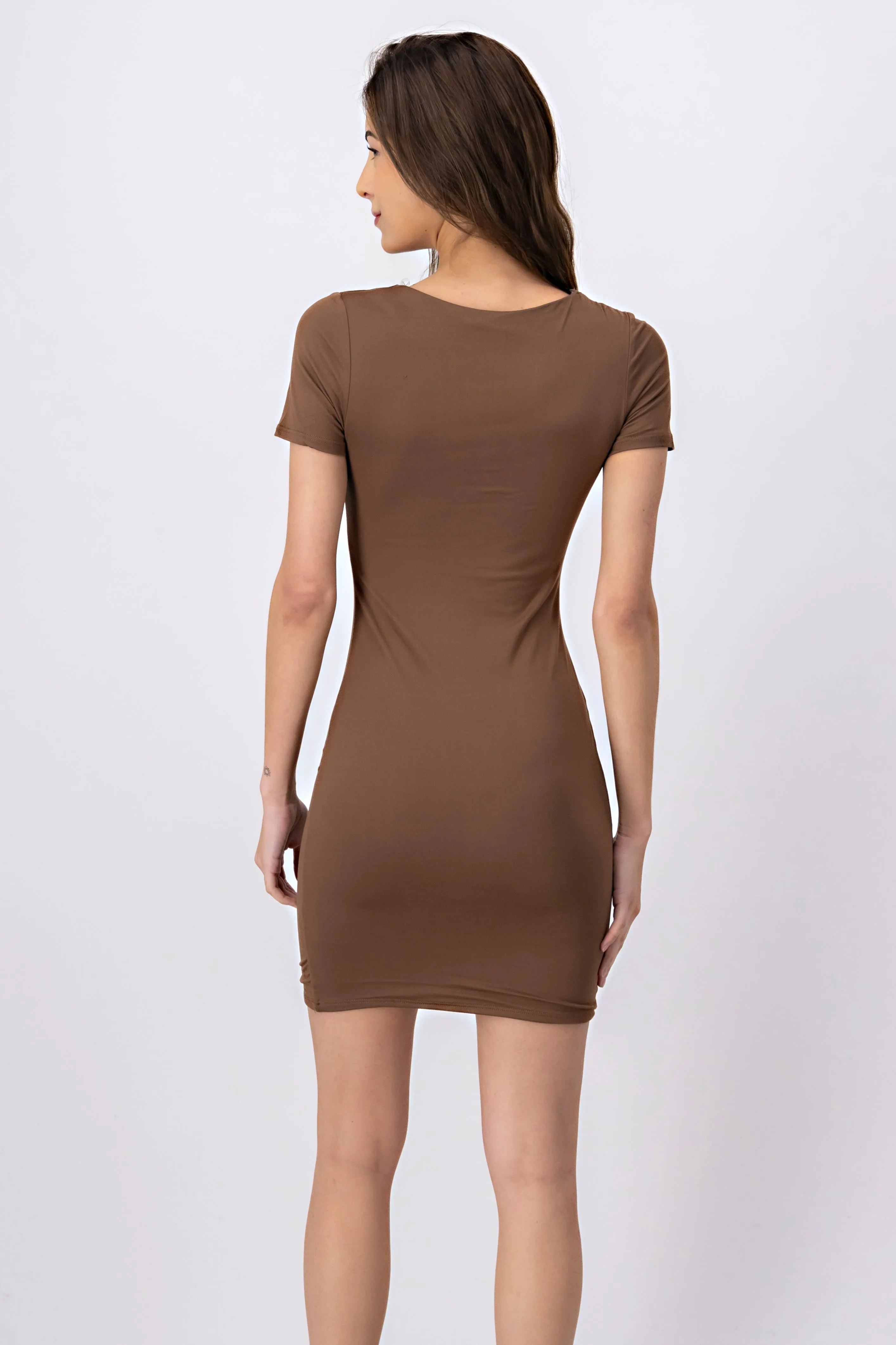 Vestido mini cuello recto sold by Shasa product image thumbnail 4