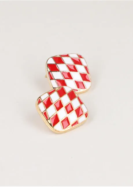 Aretes Cuadro Cuadros sold by Shasa product image thumbnail 2