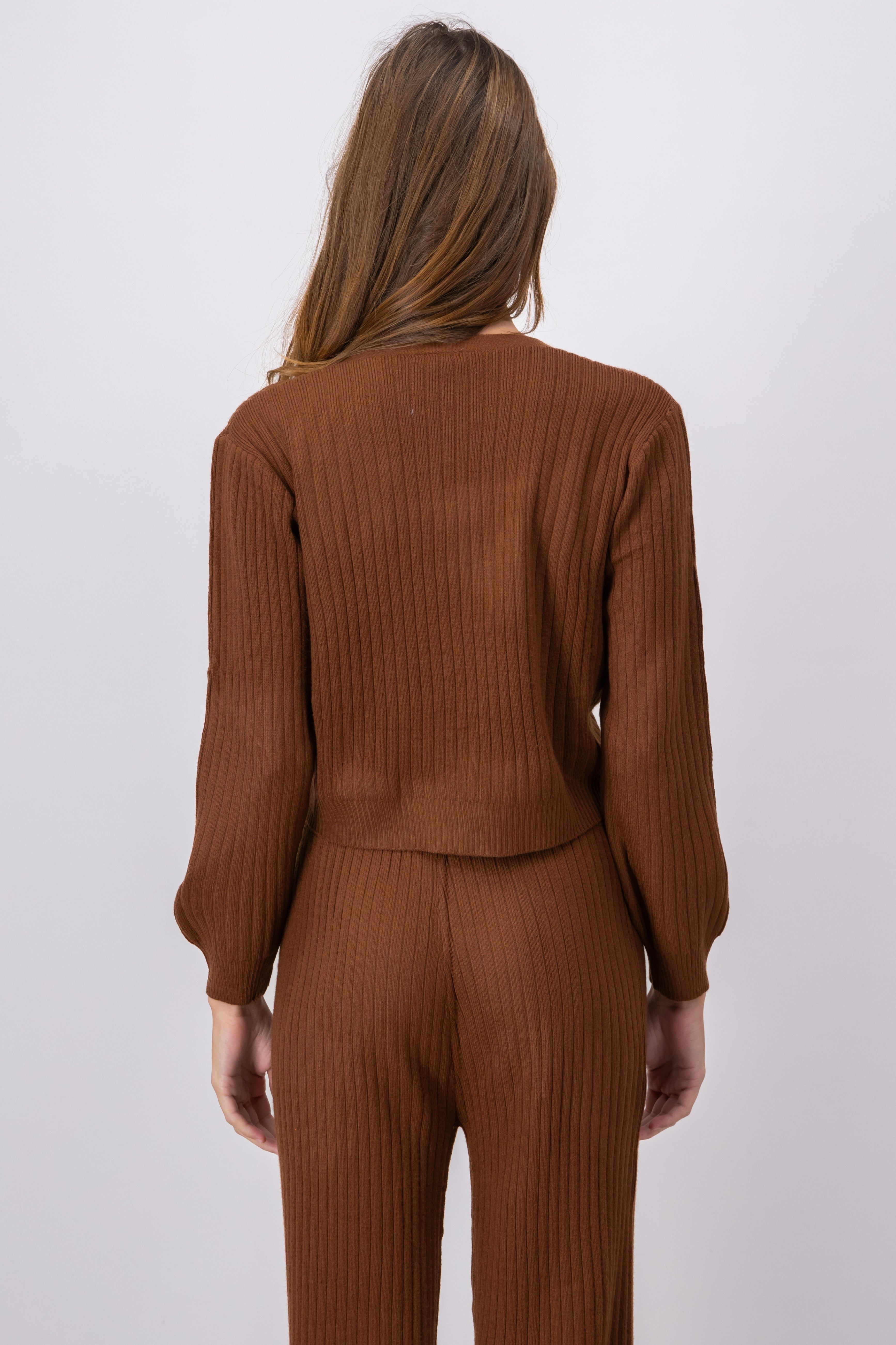 Cárdigan tejido acanalado botones sold by Shasa product image thumbnail 4