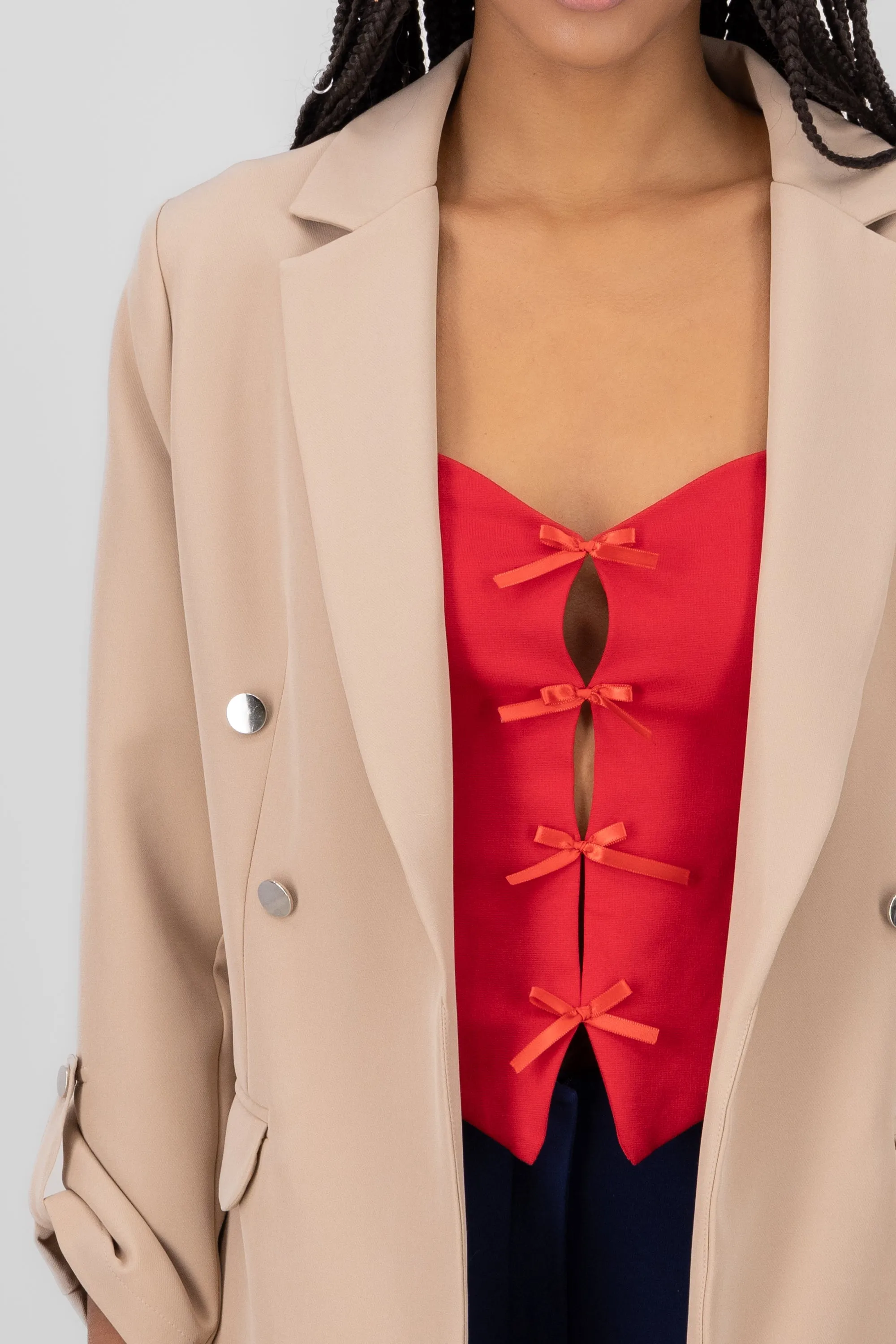 Blazer Oversize Largo Detalle Mangas sold by Shasa product image thumbnail 5