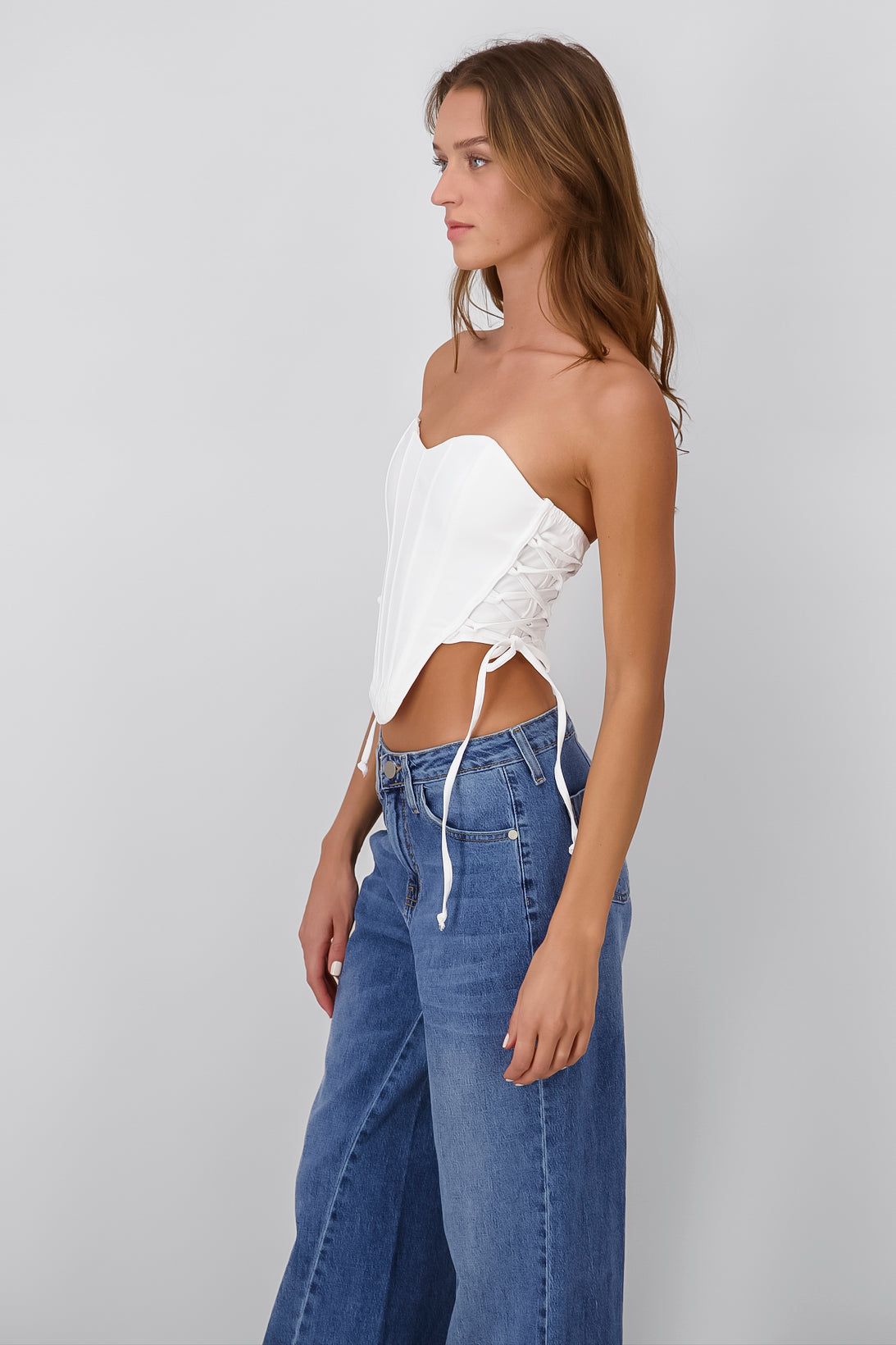 Top corset lace up sold by Shasa product image thumbnail 3