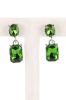 Aretes colgantes piedras cuadradas sold by Shasa