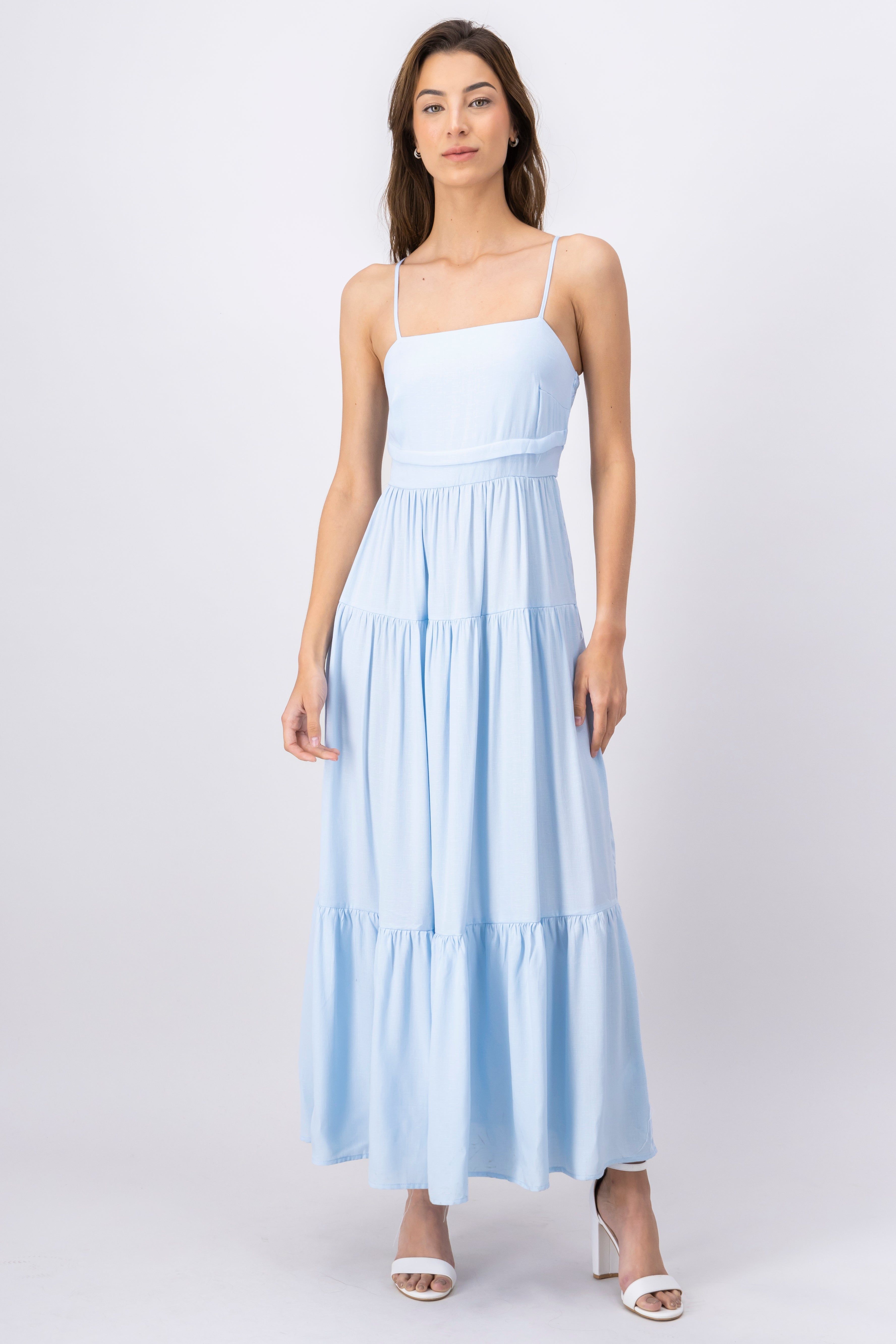 Vestido maxi fluido moño sold by Shasa product image thumbnail 2