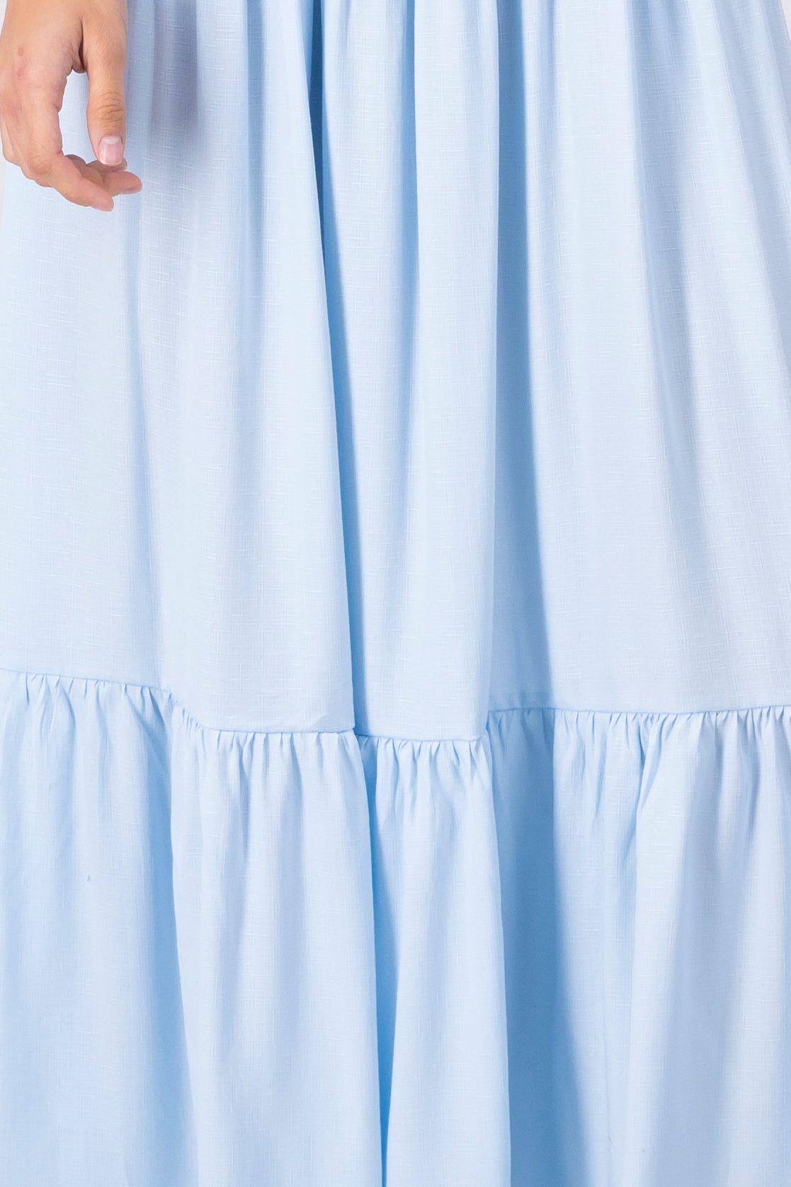 Vestido maxi fluido moño sold by Shasa product image thumbnail 5