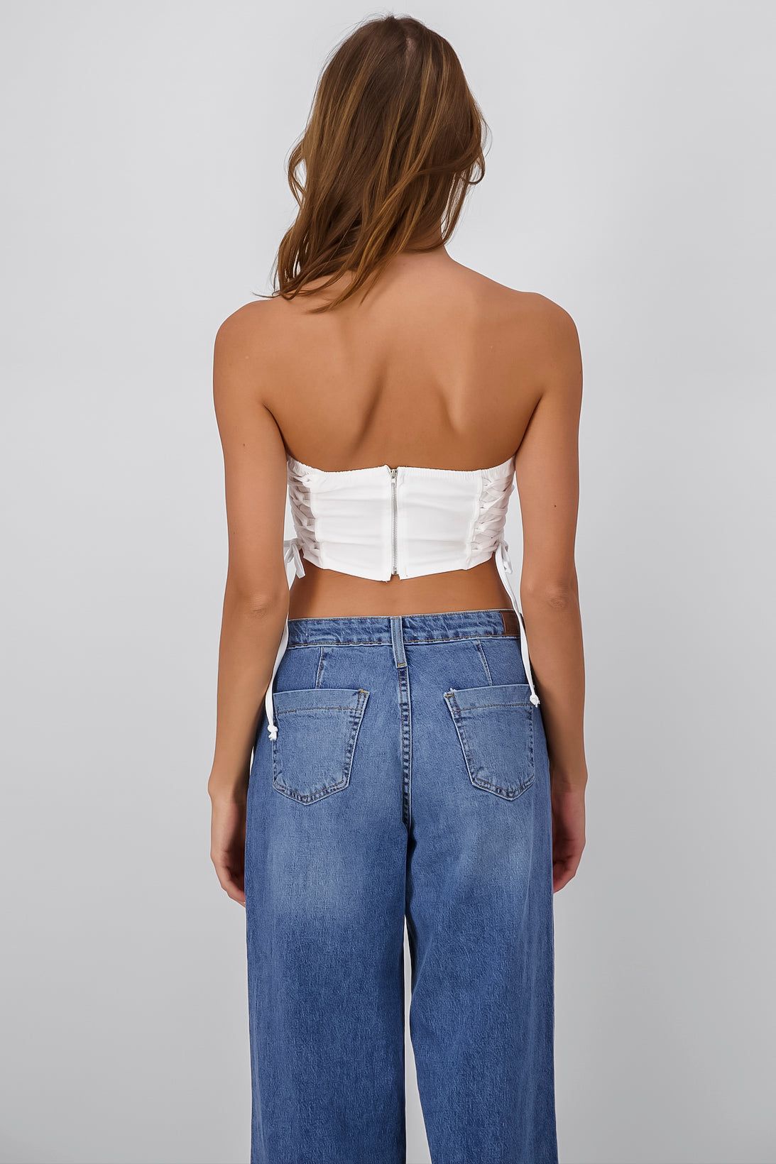 Top corset lace up sold by Shasa product image thumbnail 4