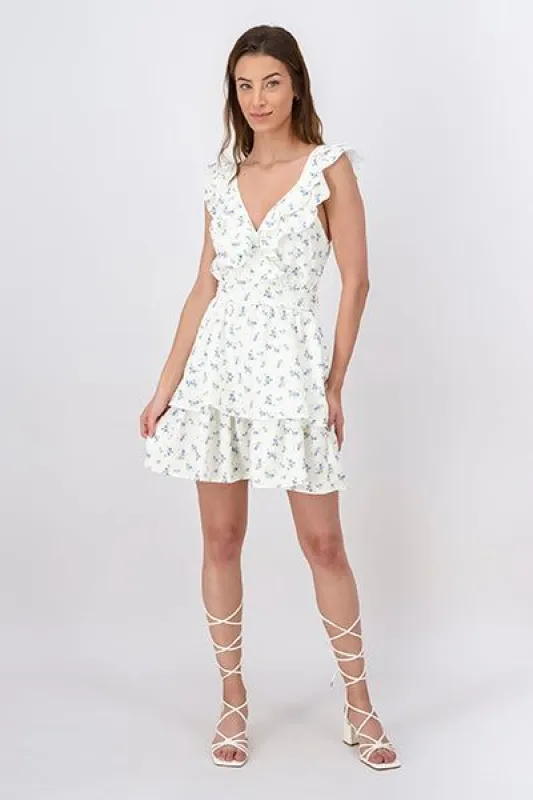 Vestido Mini Flores Olanes sold by Shasa
