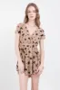 Vestido midi mesh flores sold by Shasa