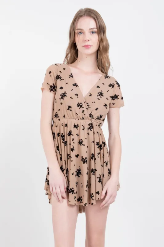 Vestido midi mesh flores sold by Shasa
