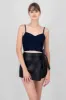 Top Crop Denim Copas sold by Shasa