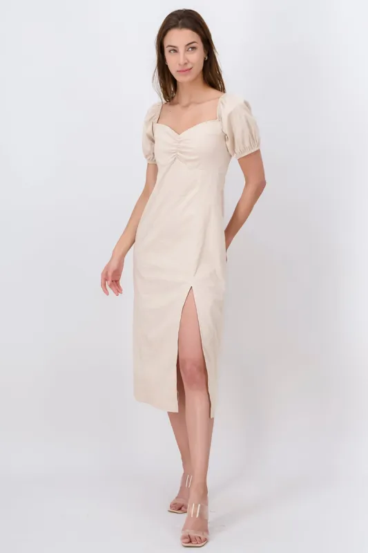 Vestido Midi Fruncido sold by Shasa