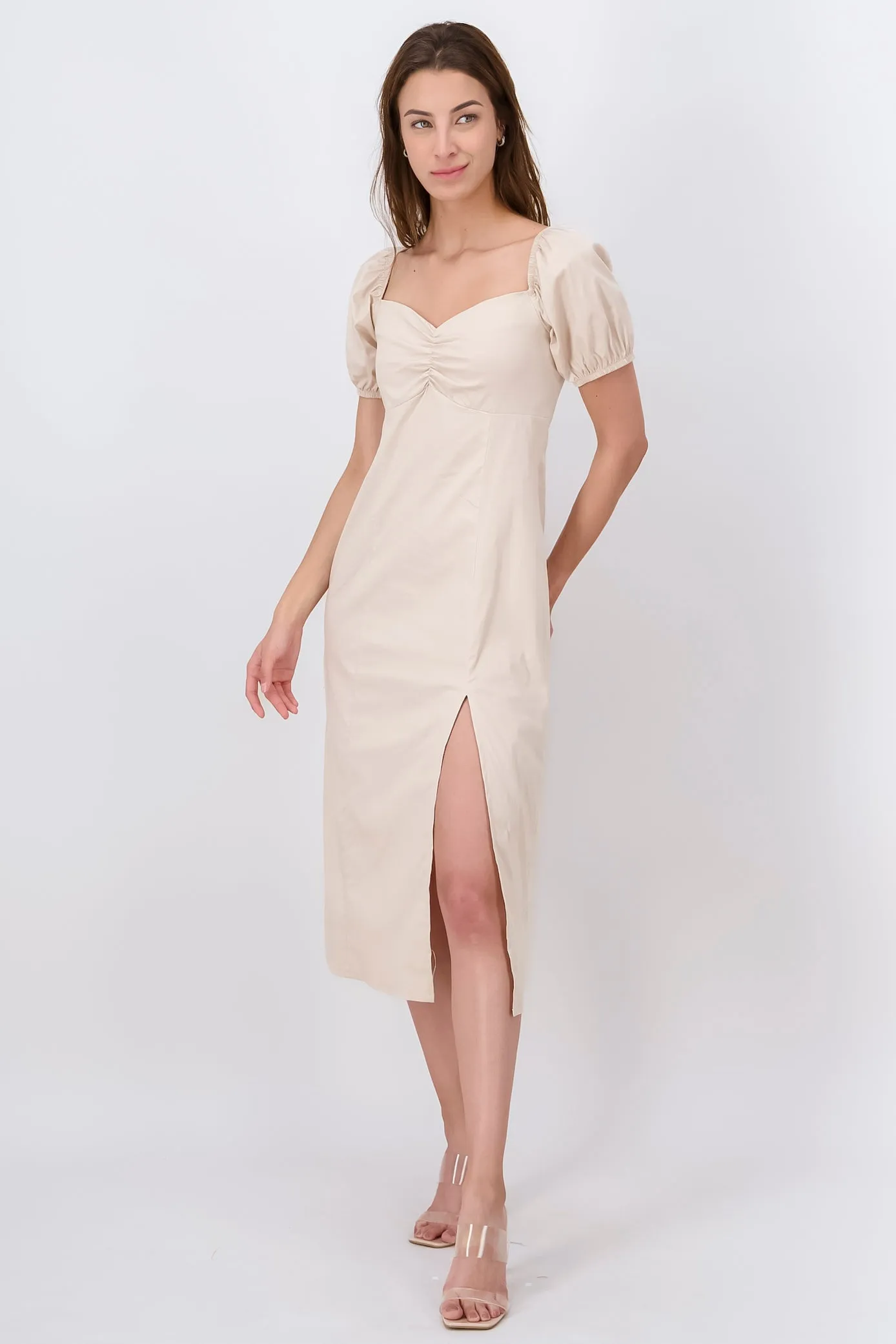 Vestido Midi Fruncido sold by Shasa