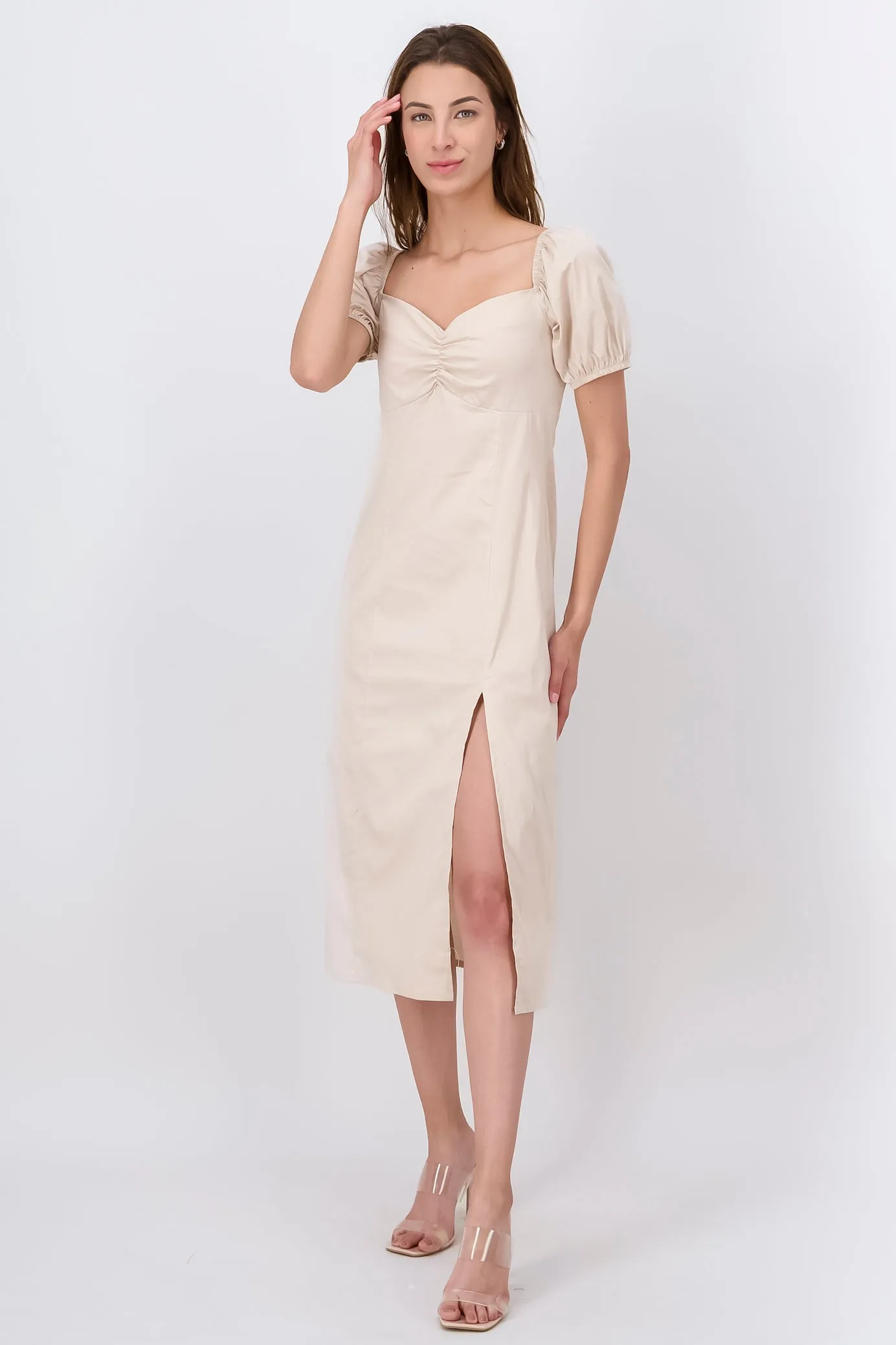 Vestido Midi Fruncido sold by Shasa product image thumbnail 2