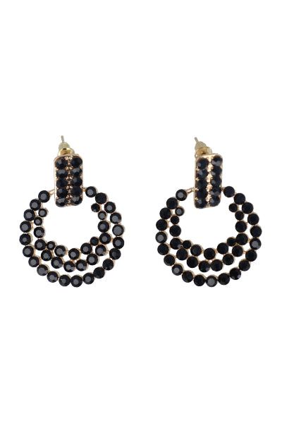 Aretes Barra Aros Brillos sold by Shasa