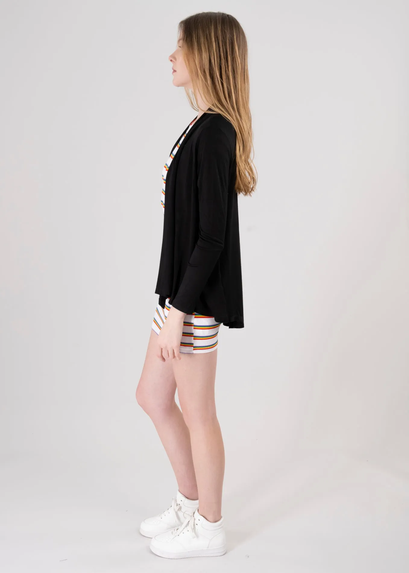 Cárdigan Corto Caída Cascada Manga Larga sold by Shasa product image thumbnail 3