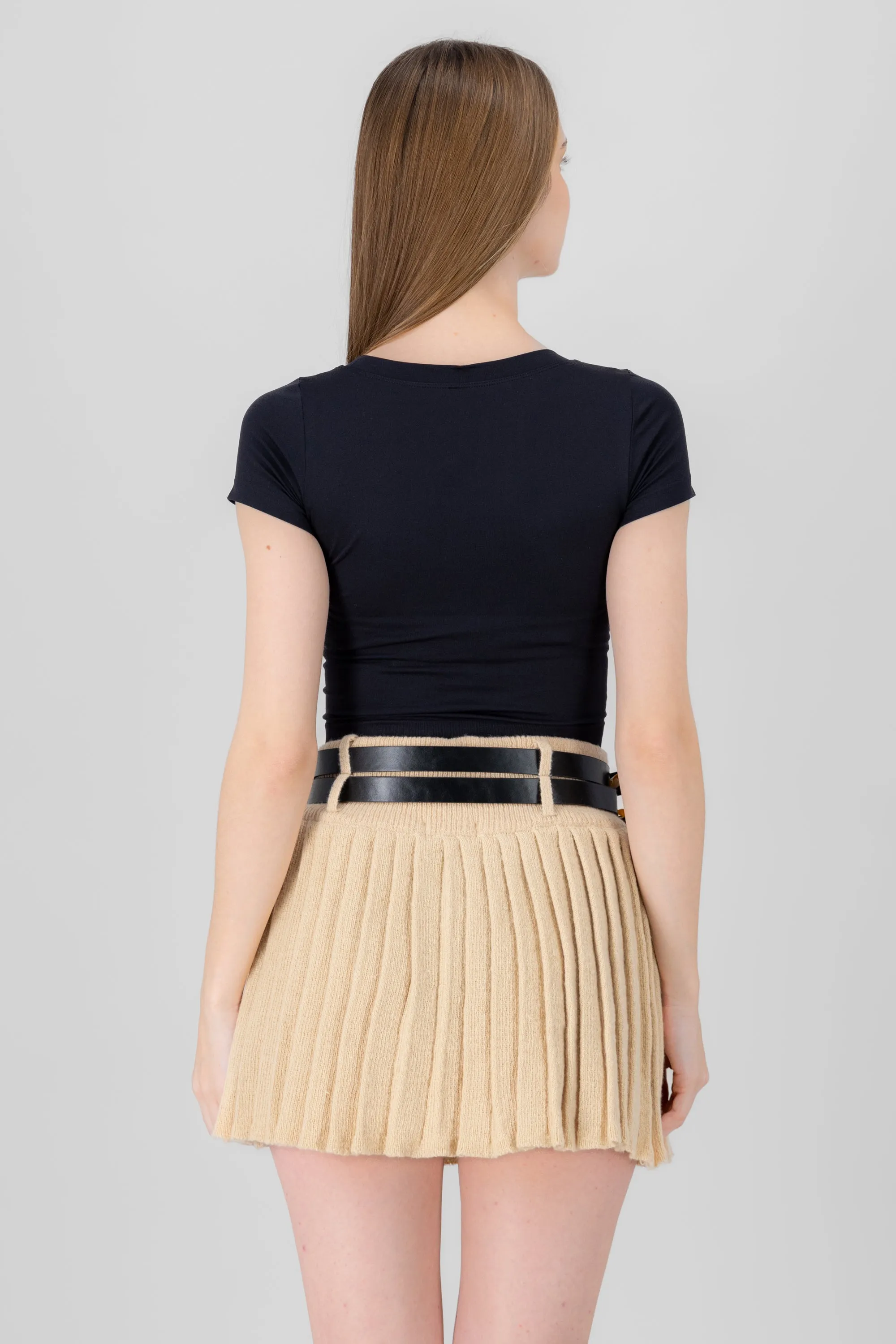 Top liso corto manga corta sold by Shasa product image thumbnail 4