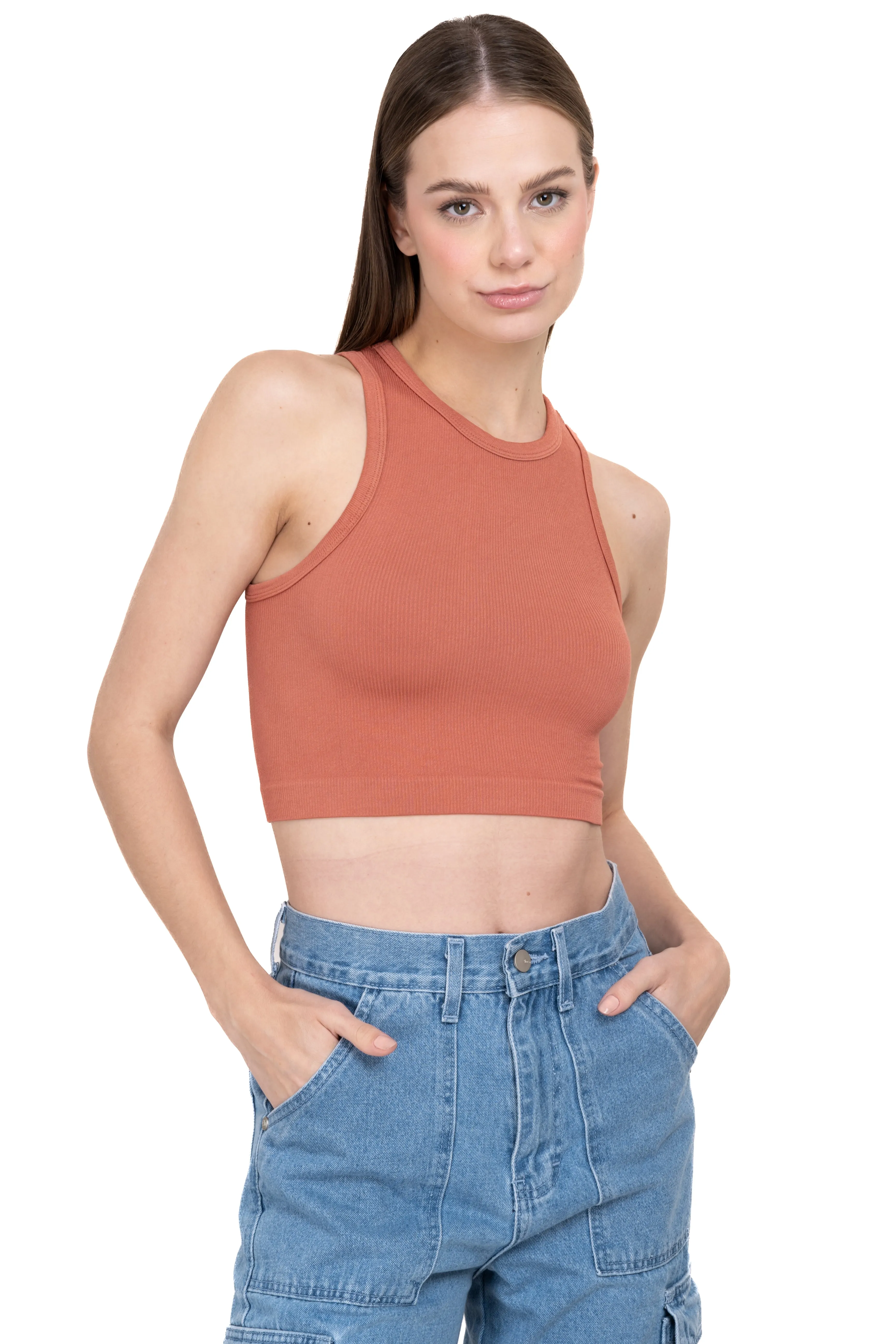 Top Tank Acanalado Liso sold by Shasa