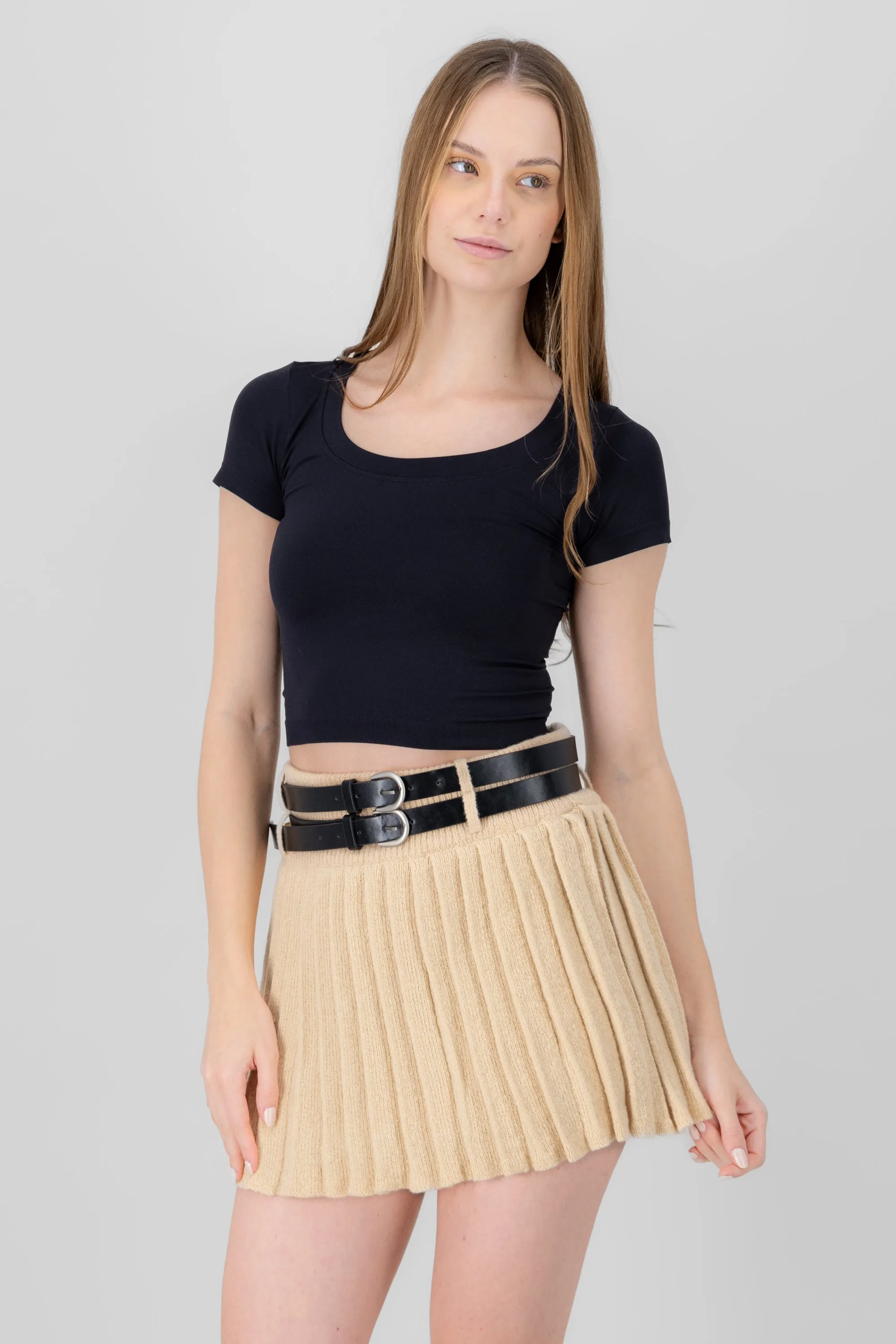 Top liso corto manga corta sold by Shasa product image thumbnail 2