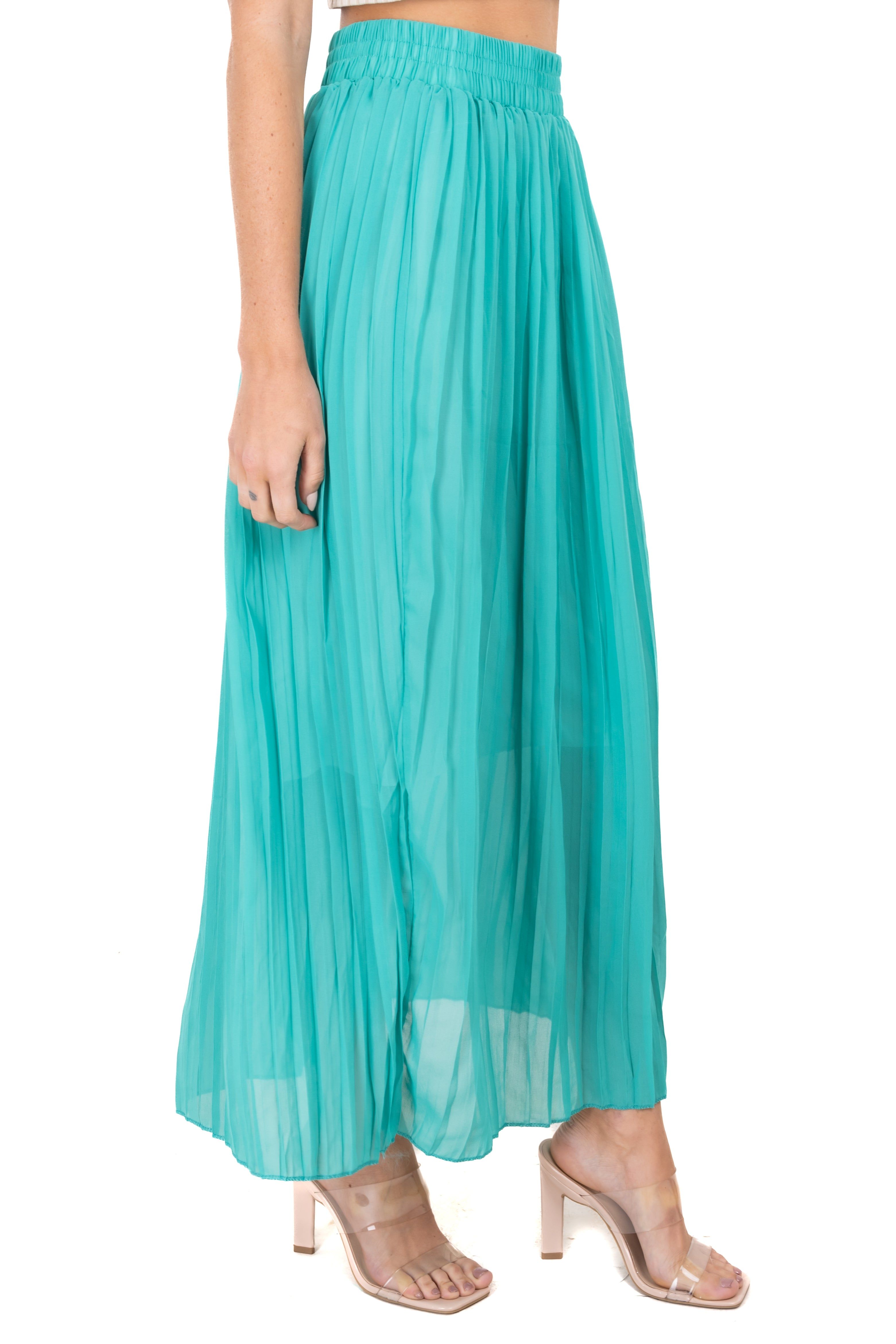 Falda midi tableada mesh sold by Shasa product image thumbnail 3