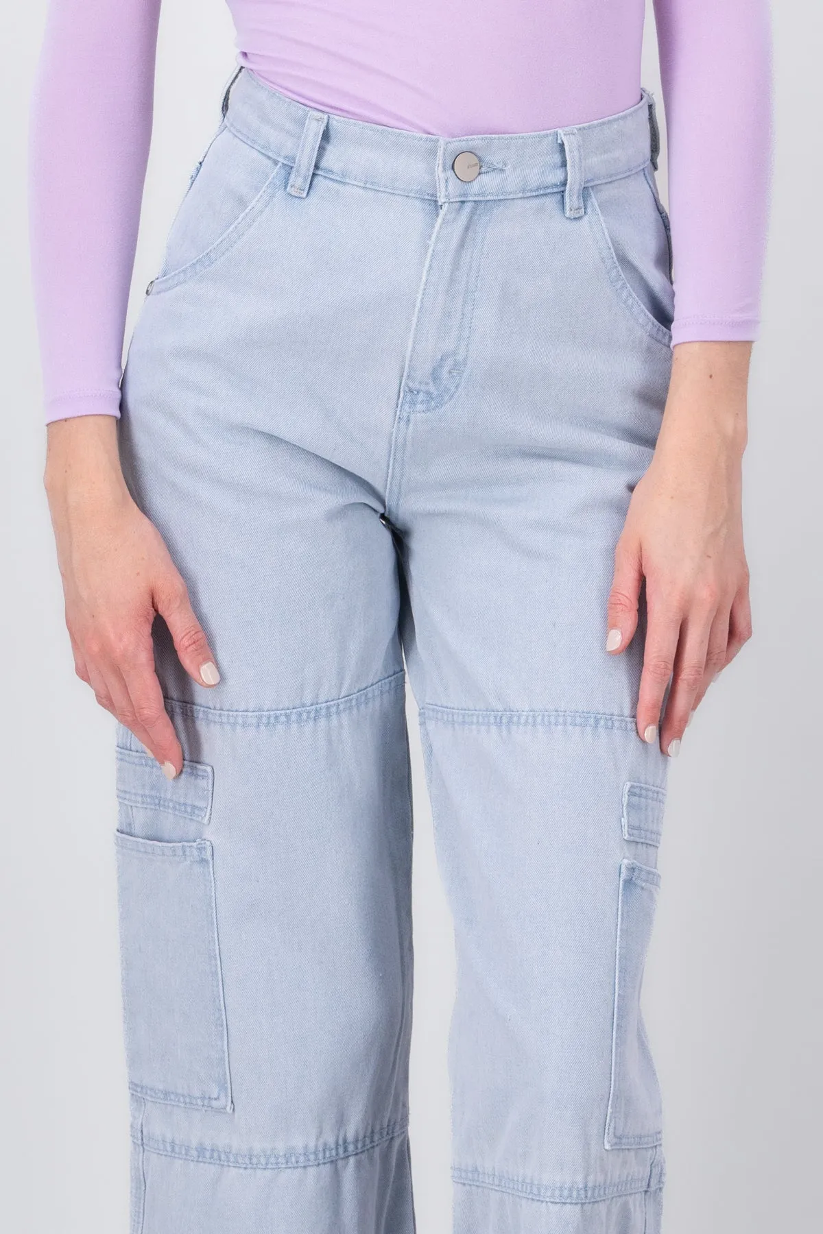 Jeans straight cargo sold by Shasa product image thumbnail 5