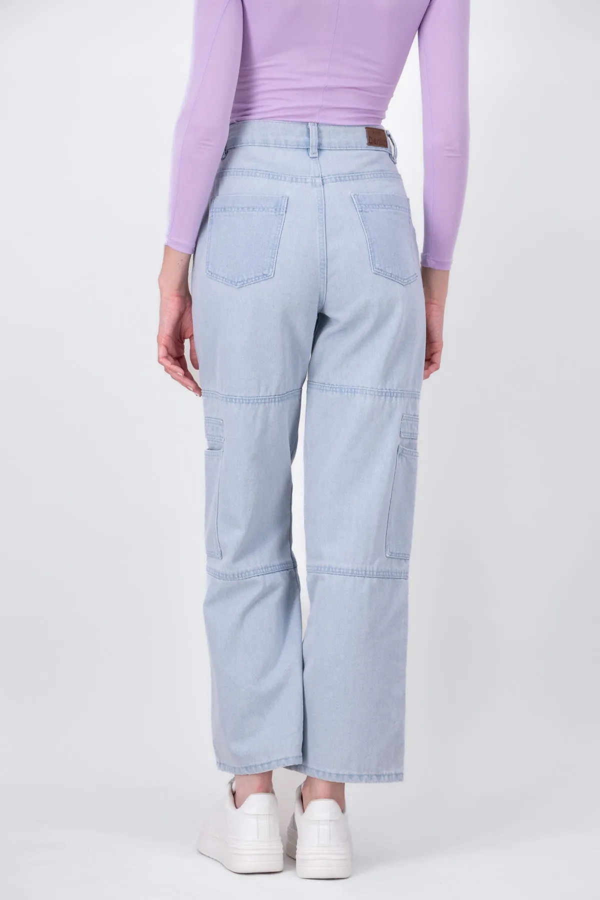 Jeans straight cargo sold by Shasa product image thumbnail 4