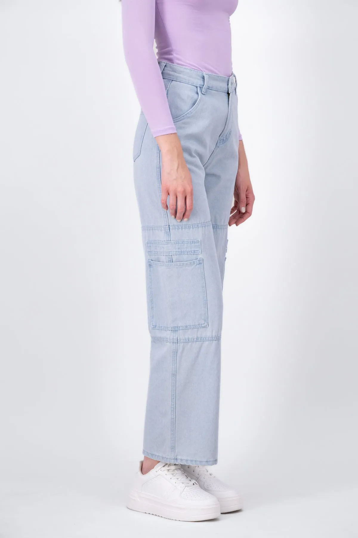 Jeans straight cargo sold by Shasa product image thumbnail 3