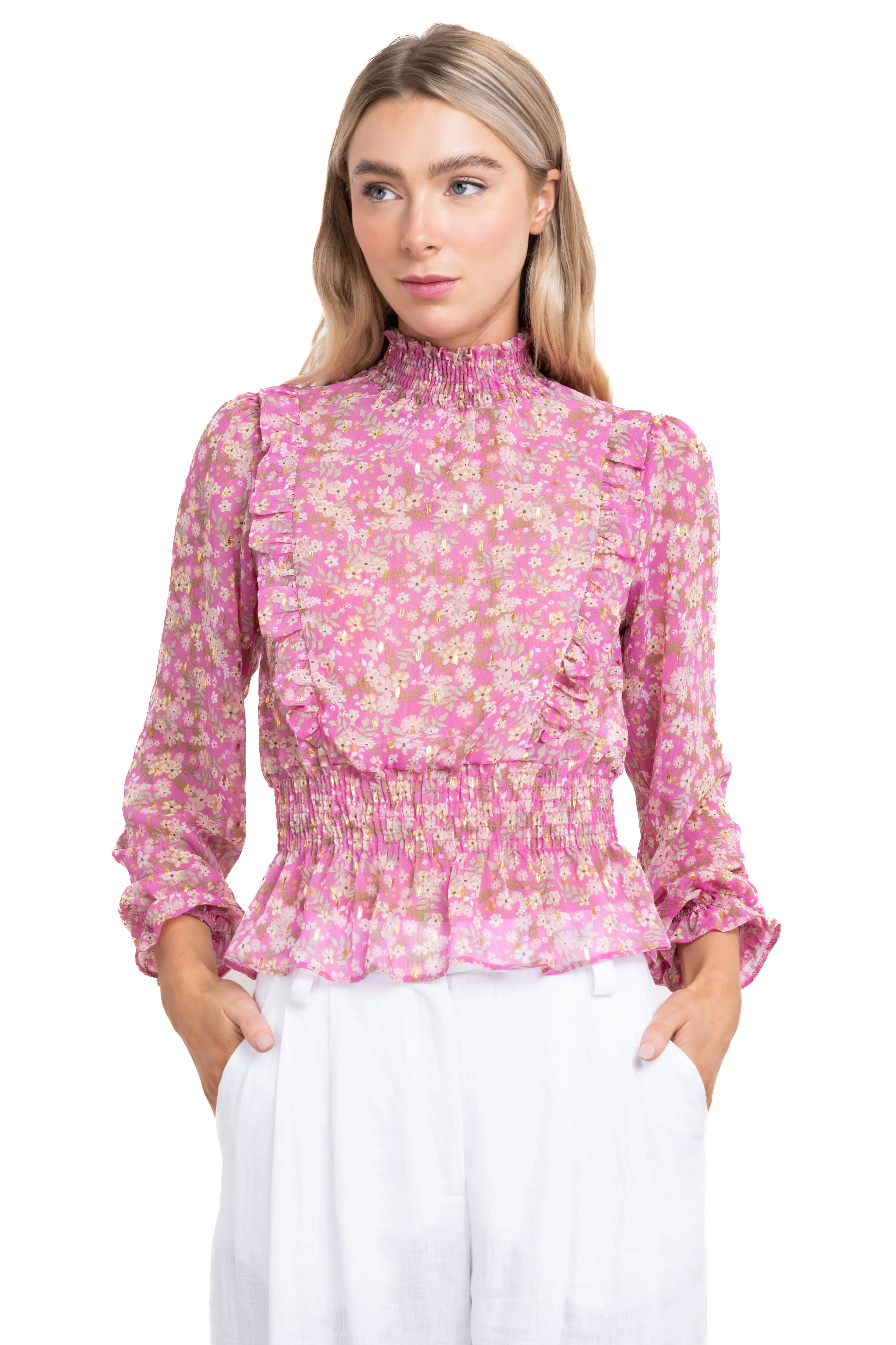 Blusa estampado flores olanes sold by Shasa product image thumbnail 2