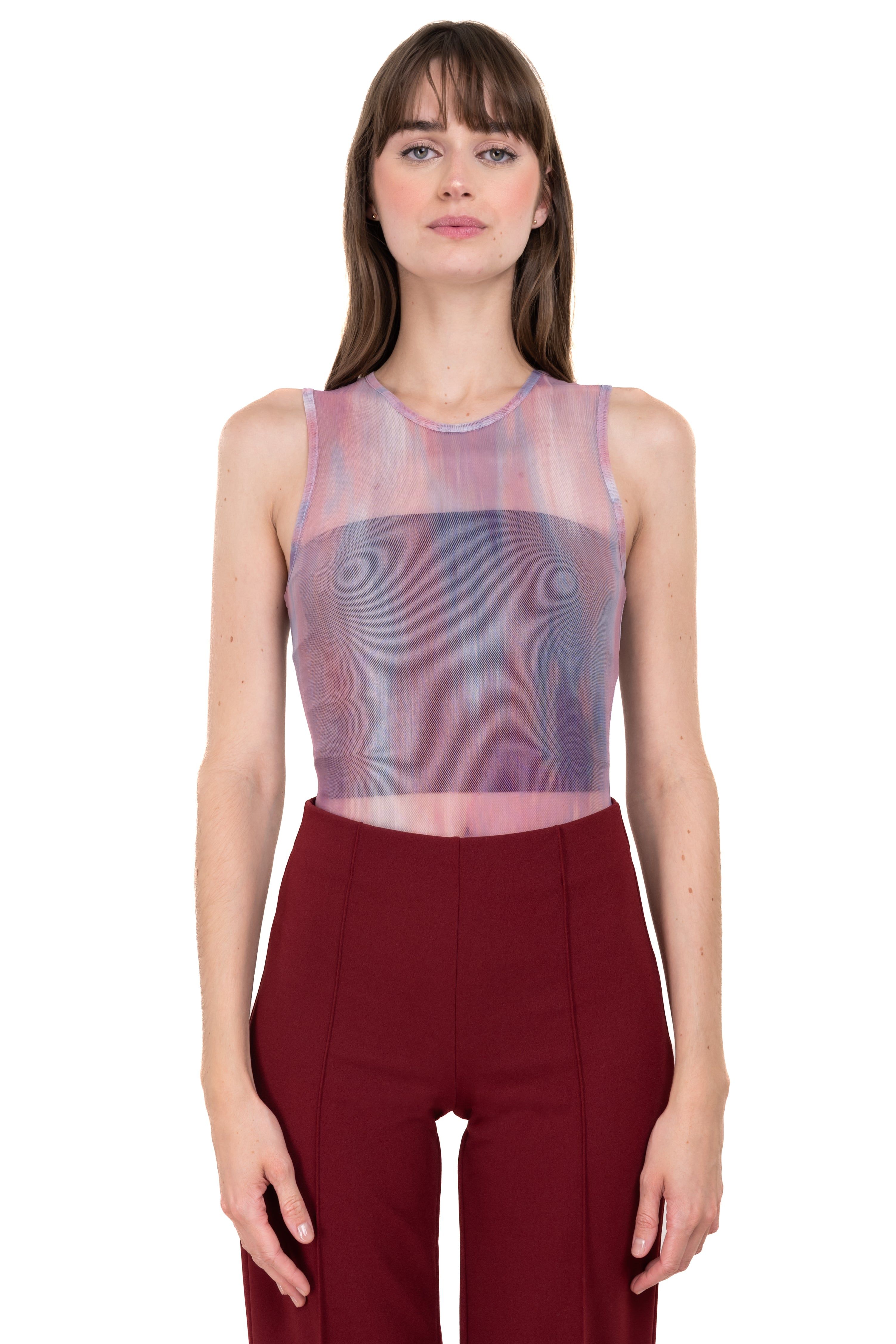 Bodysuit mesh tie dye sold by Shasa product image thumbnail 2