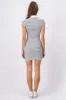 Vestido mini rayas cuello polo sold by Shasa