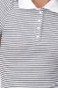 Vestido mini rayas cuello polo sold by Shasa