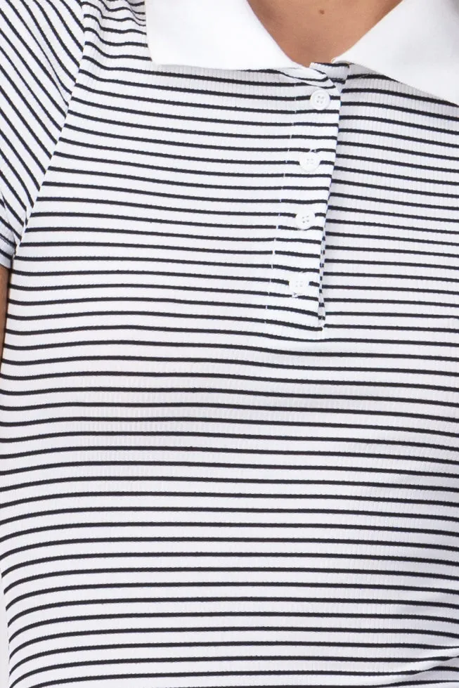 Vestido mini rayas cuello polo sold by Shasa product image thumbnail 5