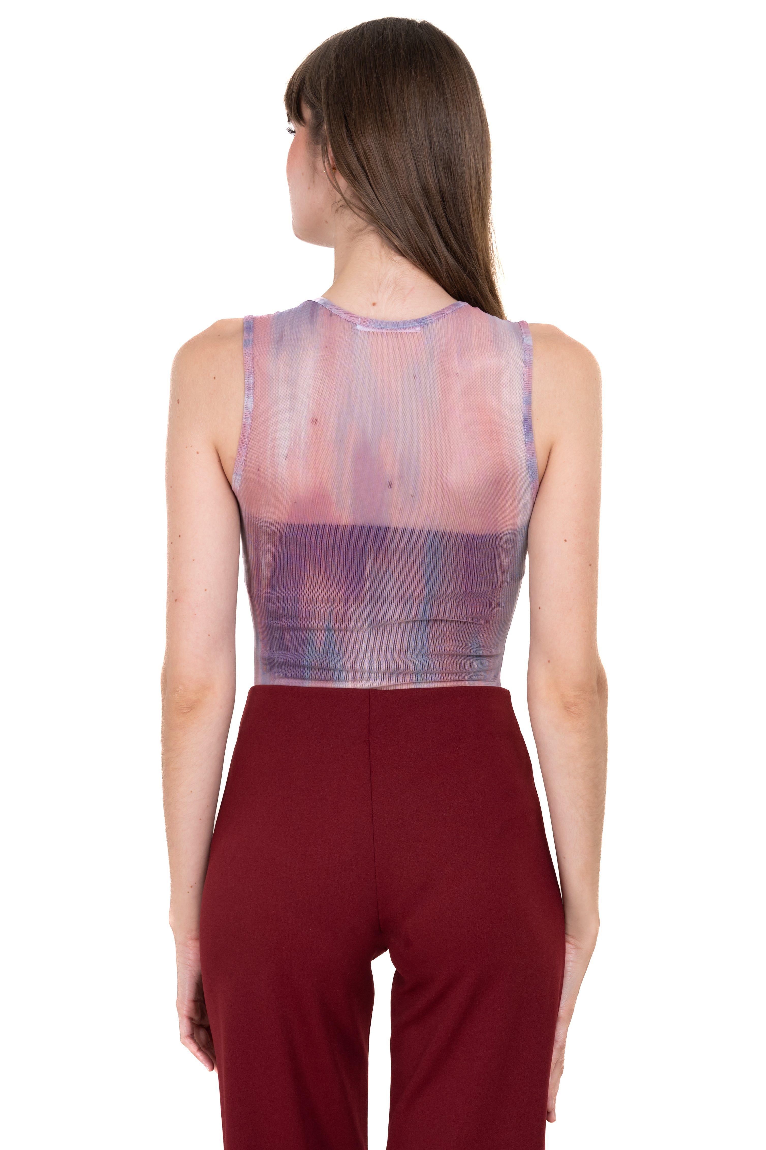 Bodysuit mesh tie dye sold by Shasa product image thumbnail 4