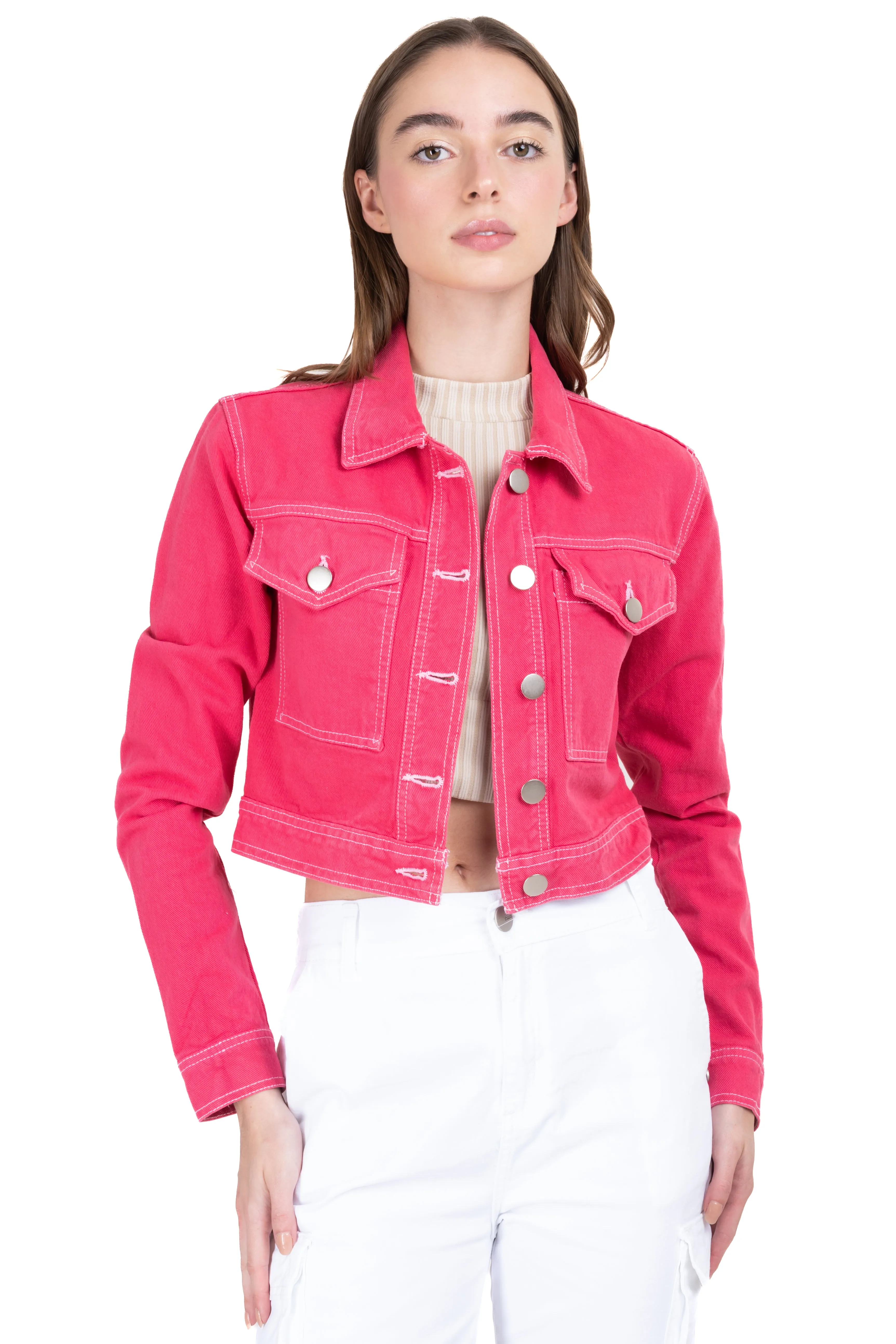 Chamarra corta de mezclilla sold by Shasa product image thumbnail 2