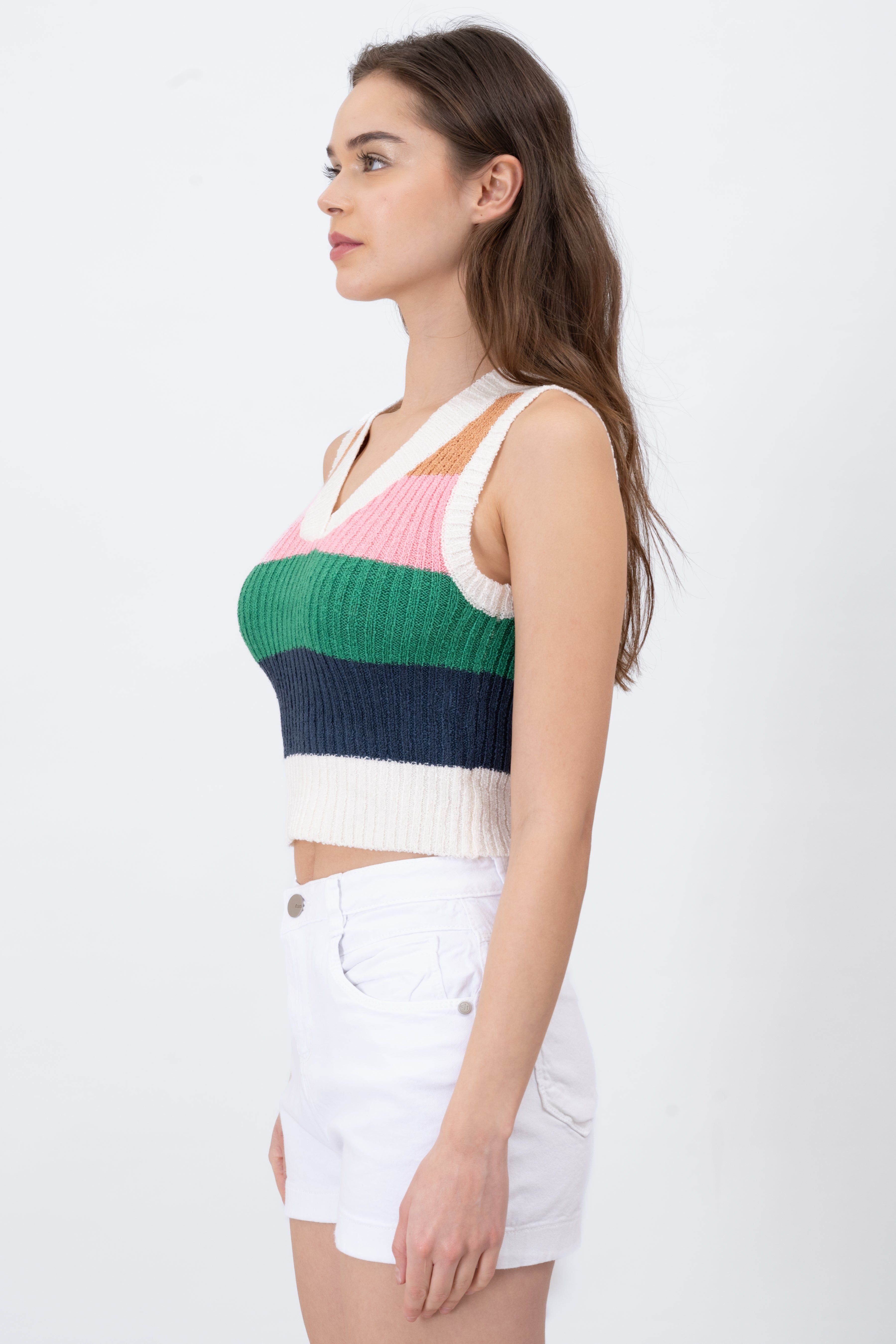 Chaleco Tejido Con Rayas sold by Shasa product image thumbnail 3