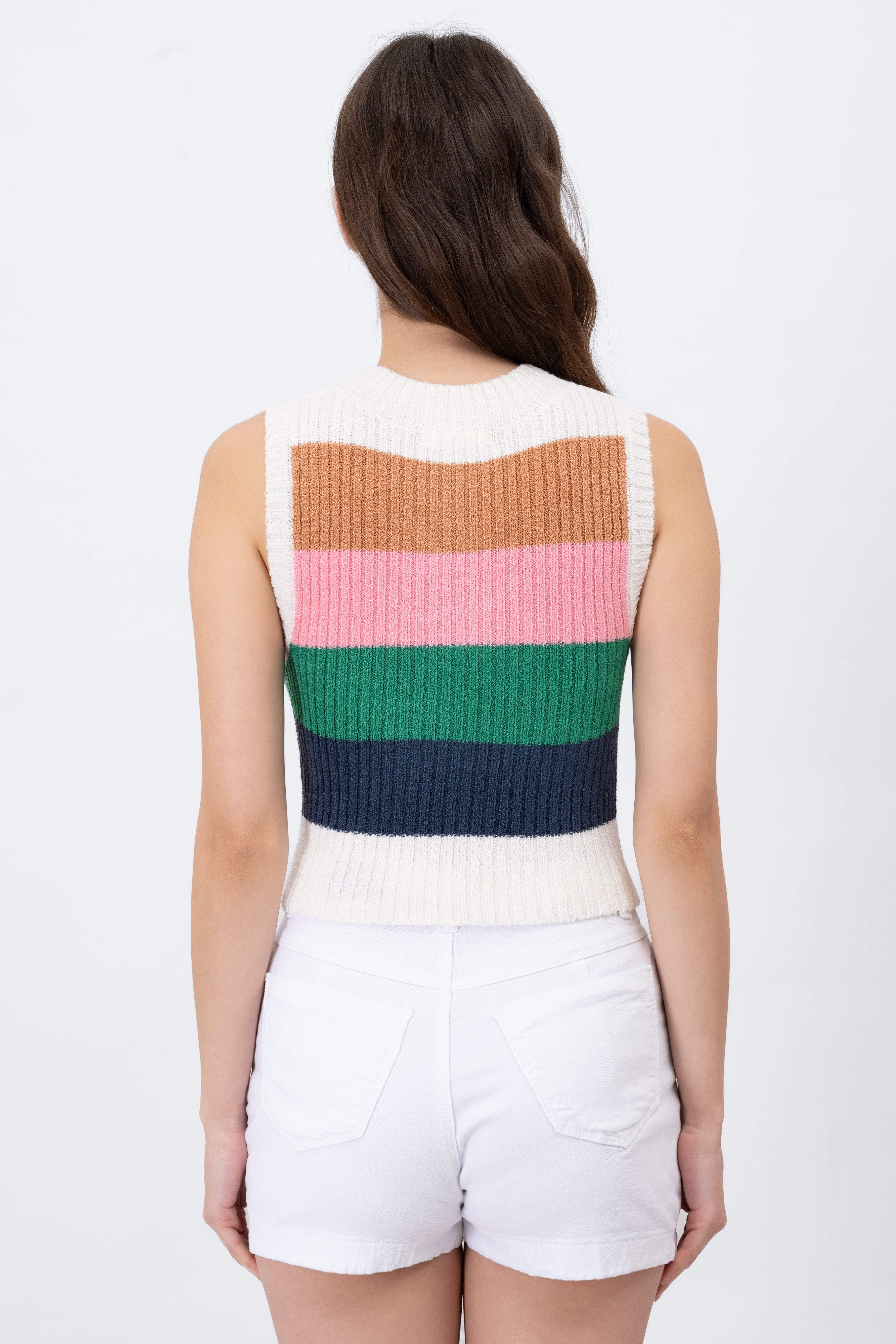 Chaleco Tejido Con Rayas sold by Shasa product image thumbnail 4