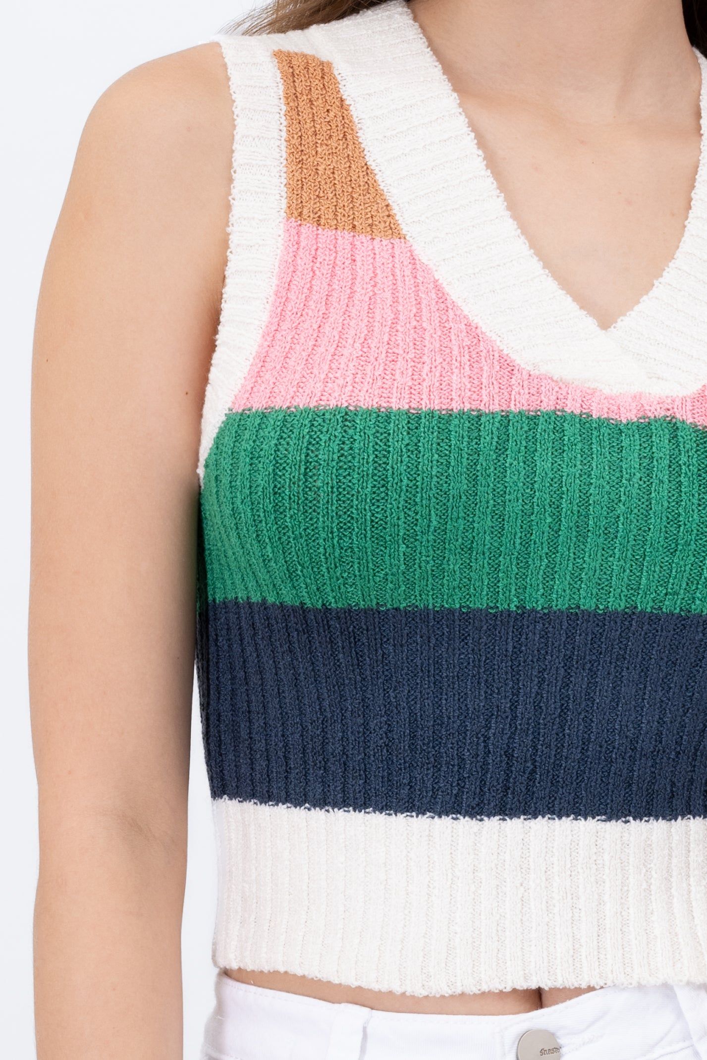 Chaleco Tejido Con Rayas sold by Shasa product image thumbnail 5