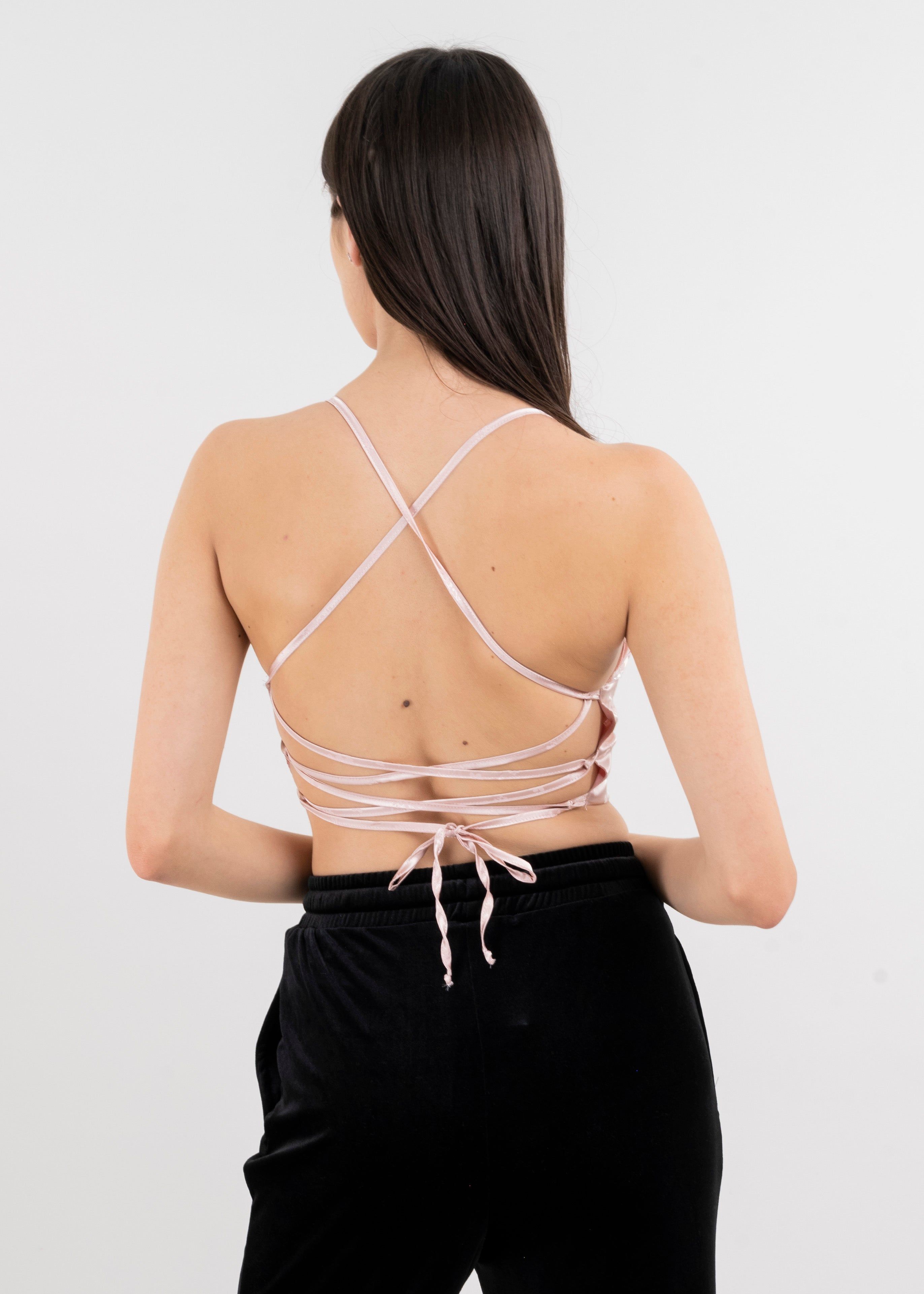 Top crop cintas cruzadas sold by Shasa product image thumbnail 4