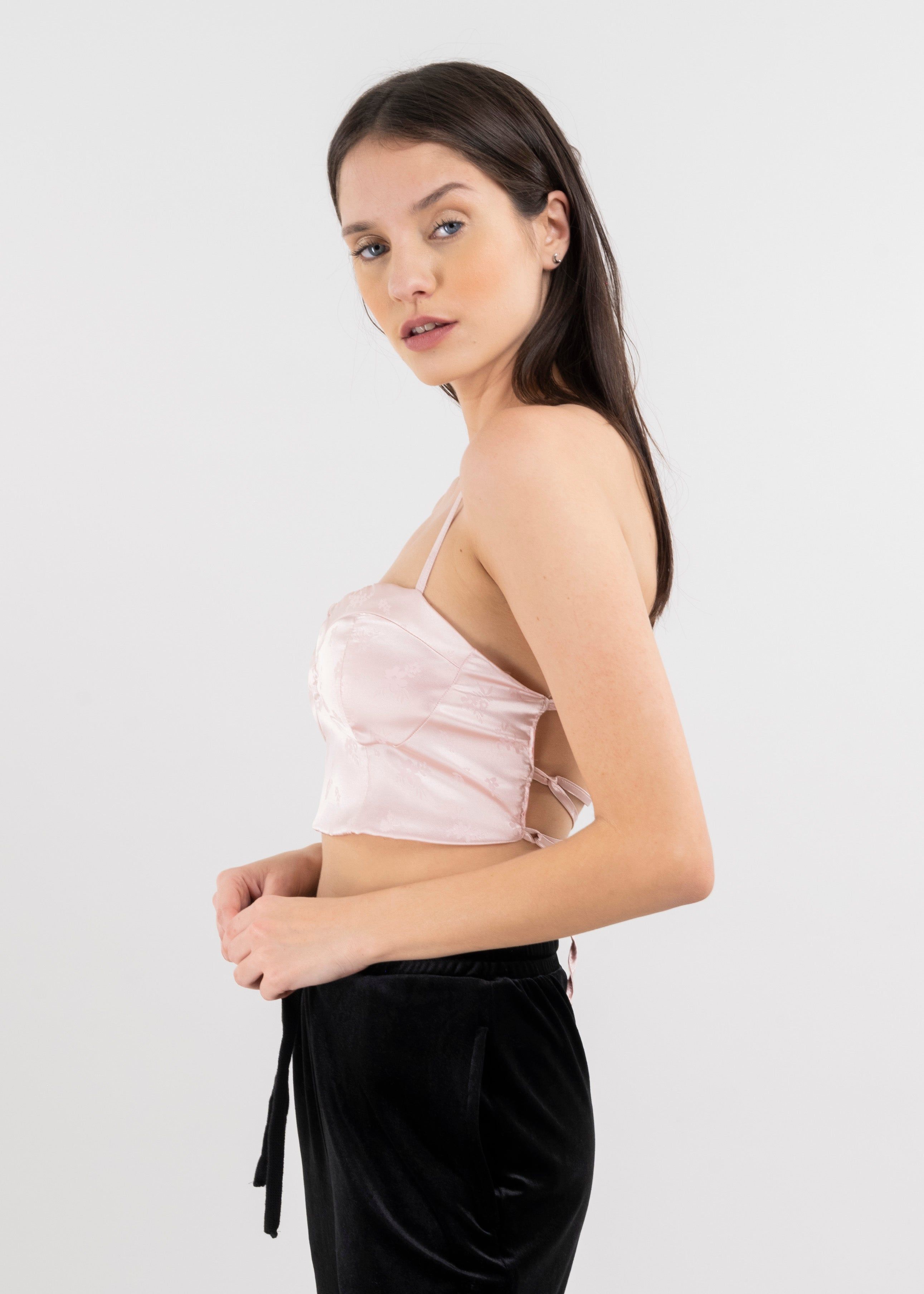 Top crop cintas cruzadas sold by Shasa product image thumbnail 3