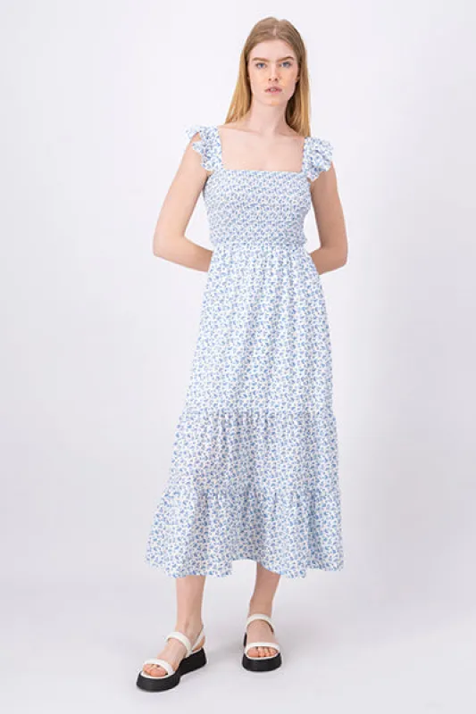 Vestido midi estampado floral sold by Shasa