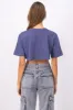 Playera Crop Manga Corta Osito sold by Shasa